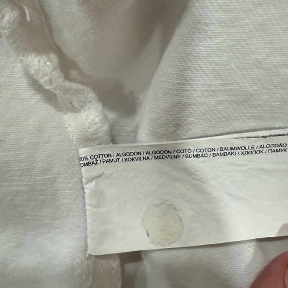 MNG Kids Girls White Denim Jacket 13–14 Years 164cm - Picture 5 of 8